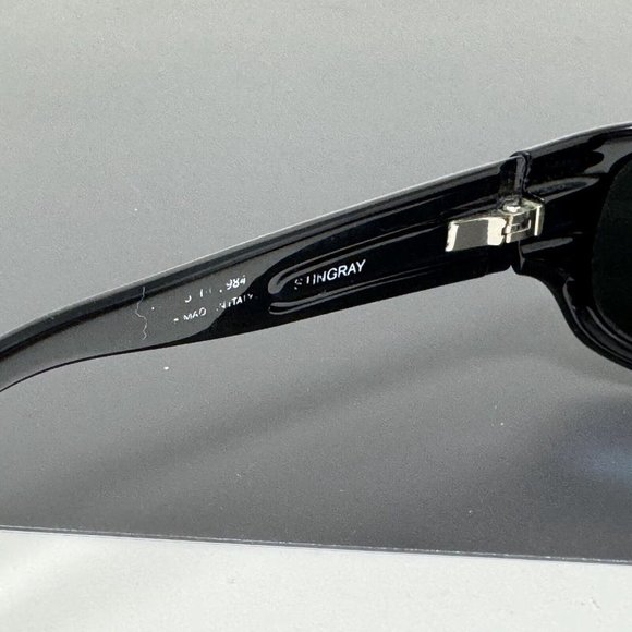 Maui Jim Mj-103-02 Sunglasses Mens Black Wrap Gray Lens 55-22-129 main image 10